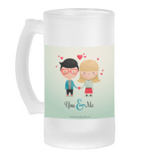 You and me Beer Mug